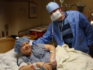 Ready to head to the operating room