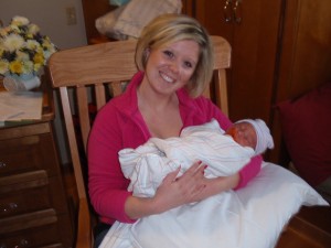 B with Aunt Monica