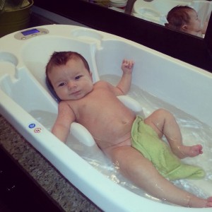 Splish splash!