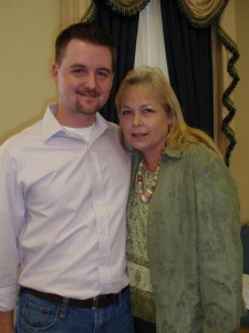 Josh and his mom