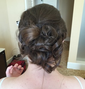 Back view of my hair